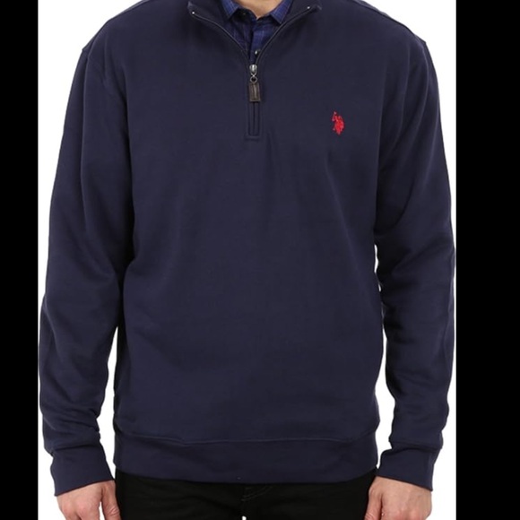 U.S. Polo Assn. Other - U.S. Polo Assn. Black Quarter-Zip Pullover